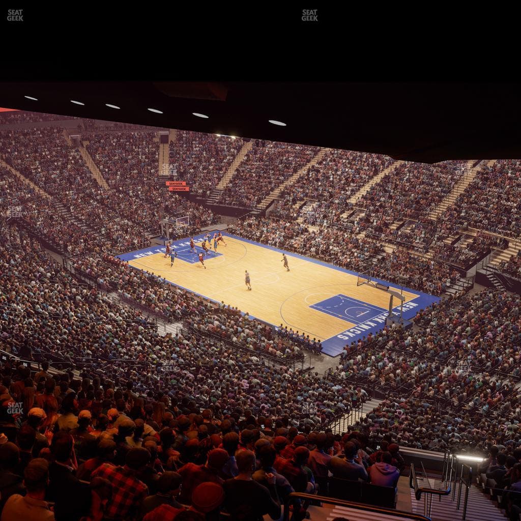 Madison Square Garden - Section 412 Wc Seat View