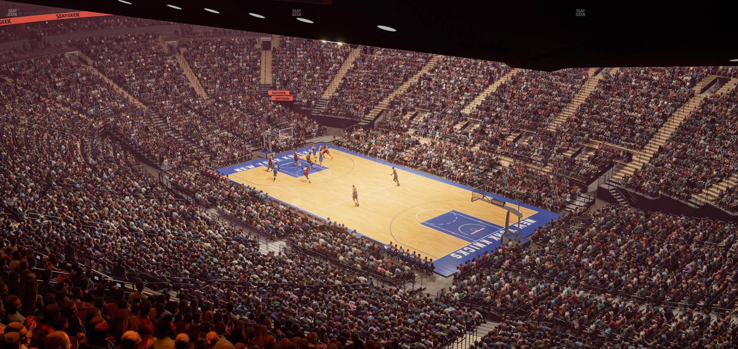 Madison Square Garden - Section 412 Wc Seat View