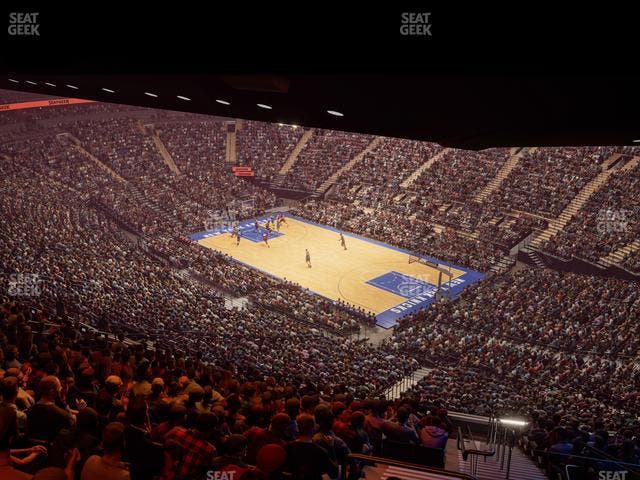 Madison Square Garden - Section 412 Wc Seat View