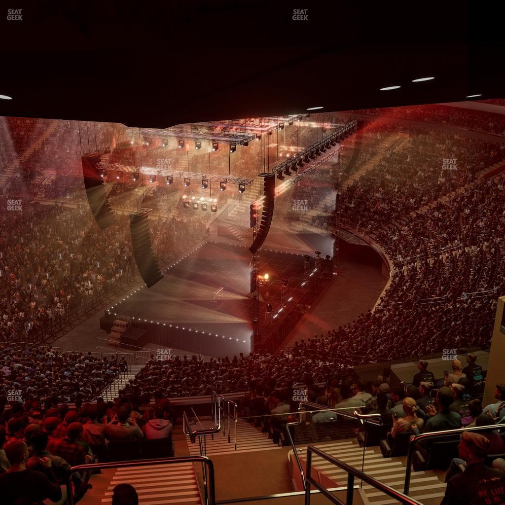 Madison Square Garden - Section 412 Wc Seat View