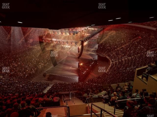 Madison Square Garden - Section 412 Wc Seat View