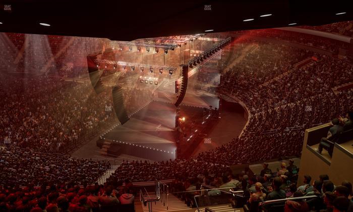 Madison Square Garden - Section 412 Wc Seat View