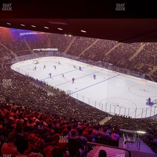 Madison Square Garden - Section 412 Wc Seat View