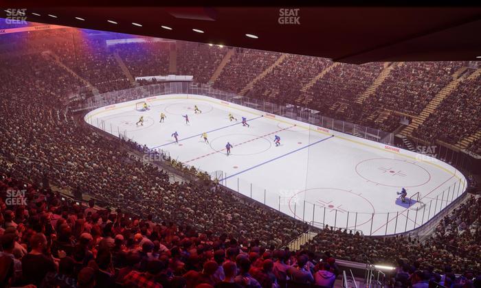 Madison Square Garden - Section 412 Wc Seat View