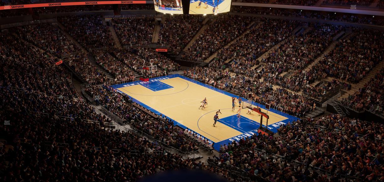 Madison Square Garden - Section 413 Seat View