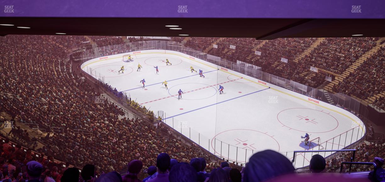 Madison Square Garden - Section 413 Seat View