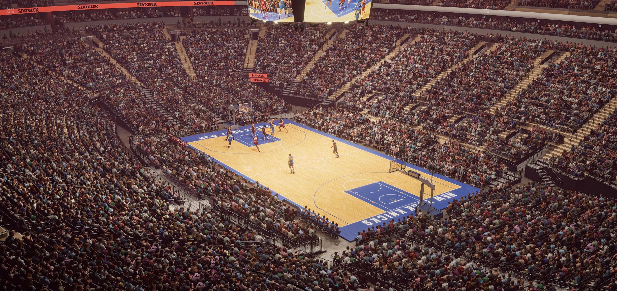 Madison Square Garden - Section 413 Seat View