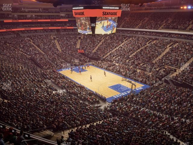 Madison Square Garden - Section 413 Seat View