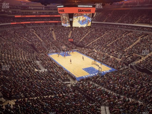 Madison Square Garden - Section 414 Seat View