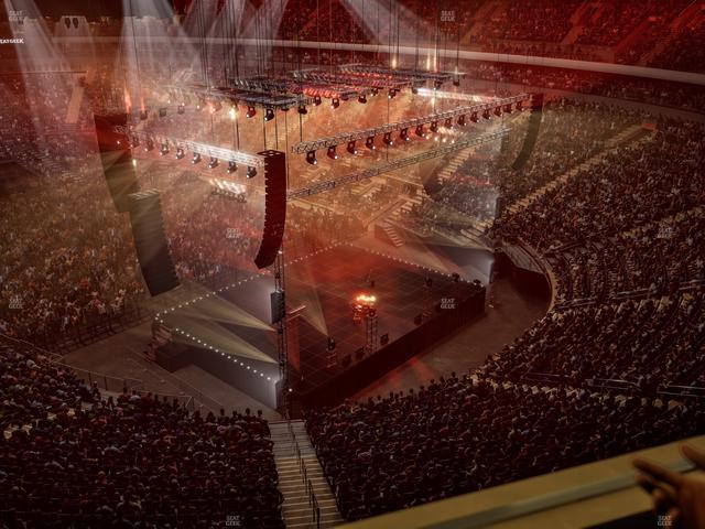 Madison Square Garden - Section 414 Seat View