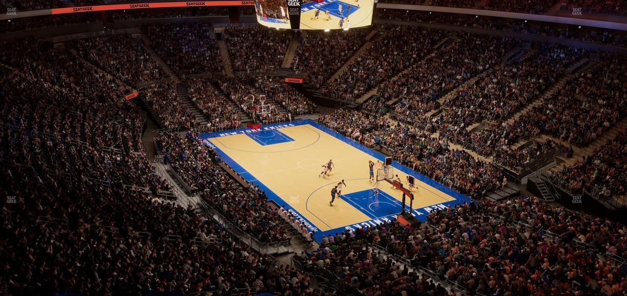 Madison Square Garden - Section 414 Seat View