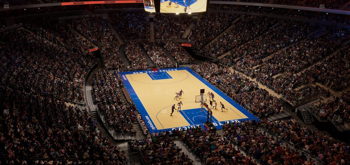 Madison Square Garden - Section 415 Seat View