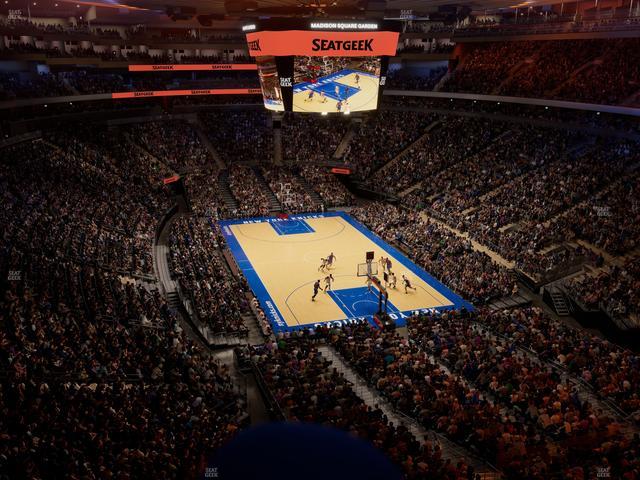 Madison Square Garden - Section 415 Seat View