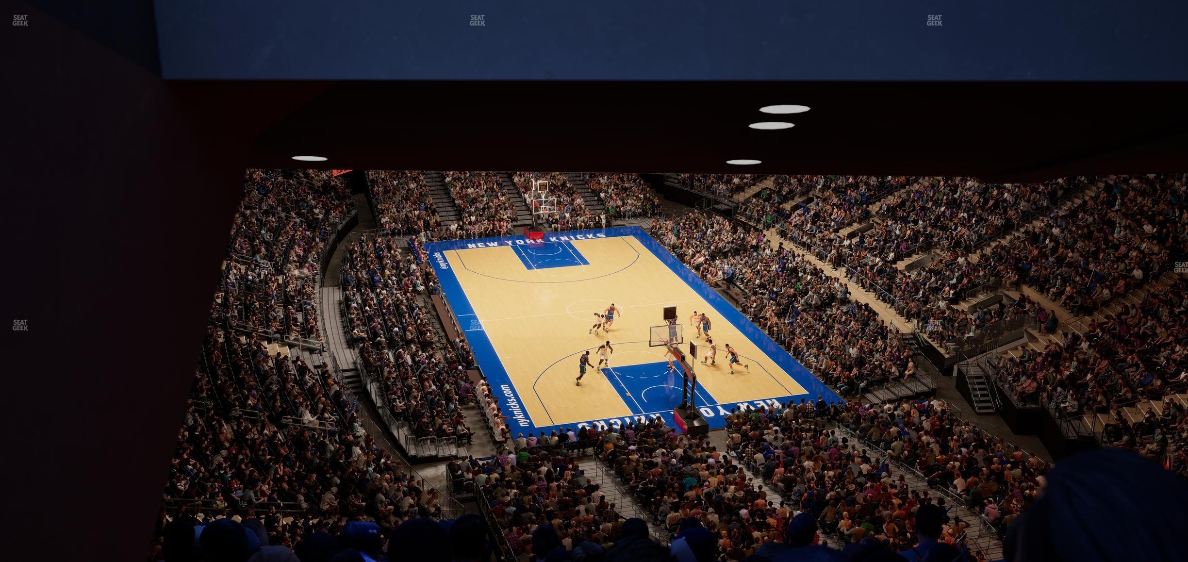 Madison Square Garden - Section 415 Seat View