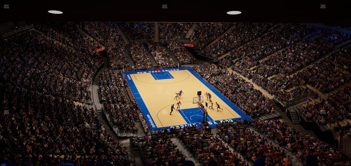 Madison Square Garden - Section 415 Seat View