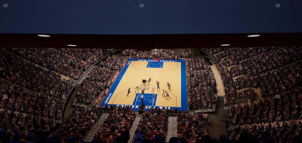 Madison Square Garden - Section 417 Seat View