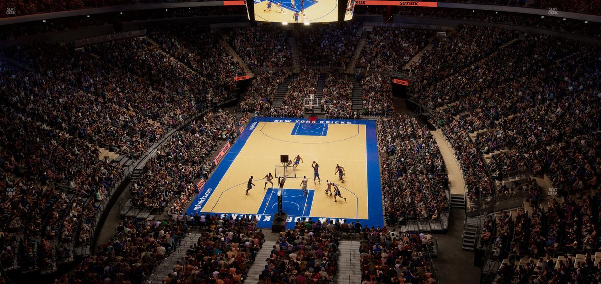 Madison Square Garden - Section 417 Seat View