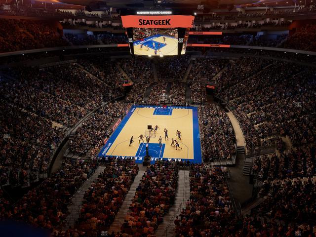 Madison Square Garden - Section 417 Seat View
