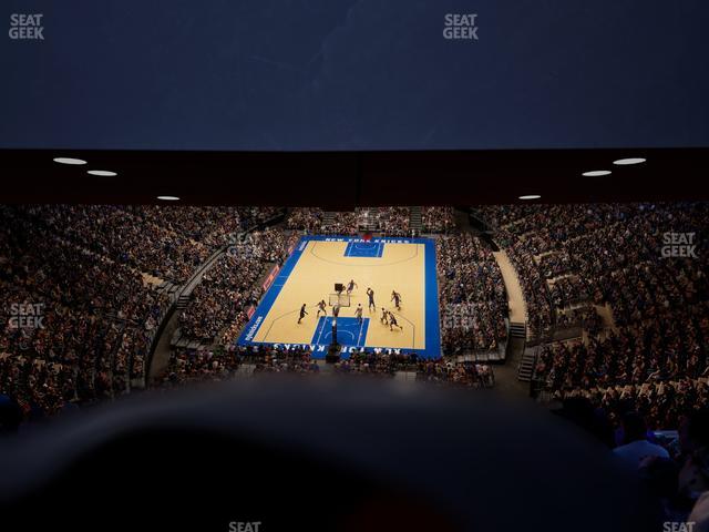 Madison Square Garden - Section 417 Seat View Madison Square Garden - Section 417 Seat View