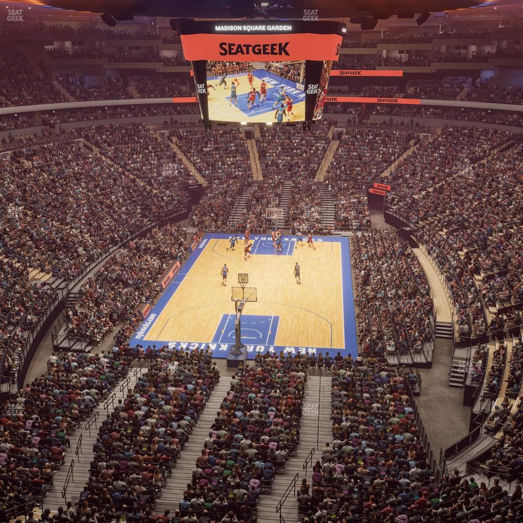 Madison Square Garden - Section 417 Seat View