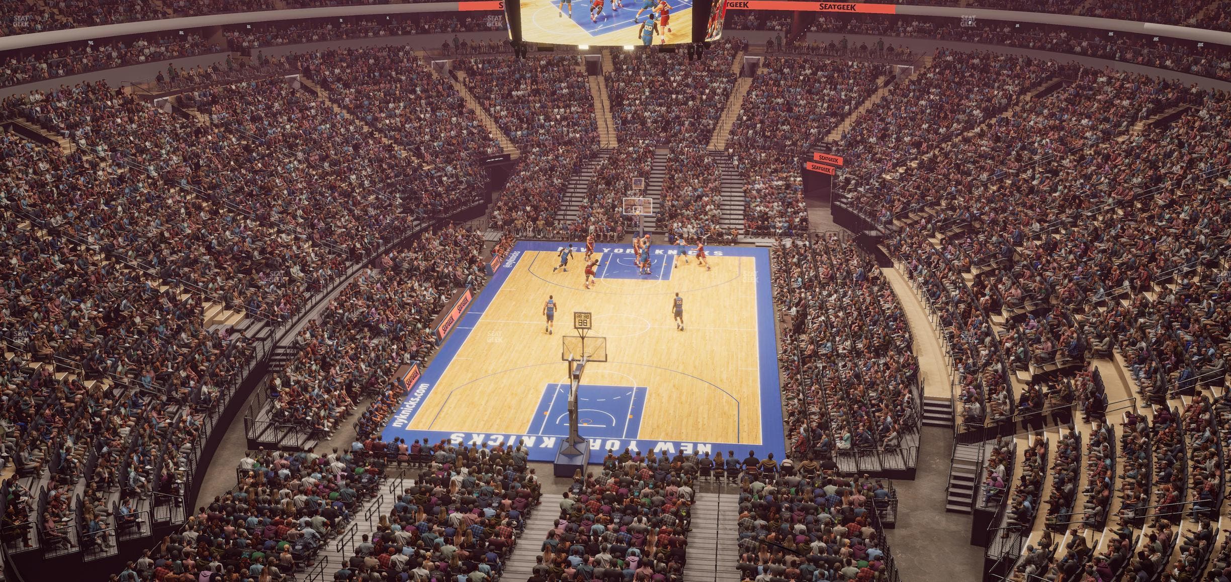 Madison Square Garden - Section 417 Seat View