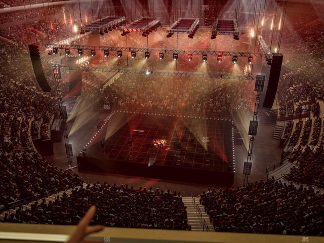 Madison Square Garden - Section 417 Seat View