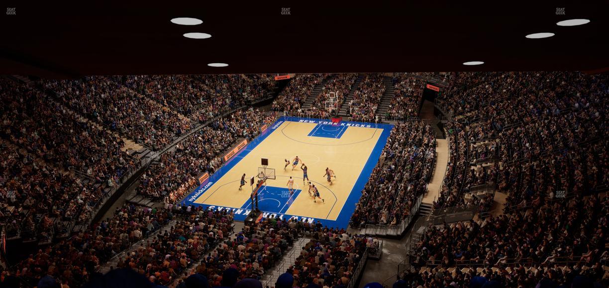 Madison Square Garden - Section 418 Seat View