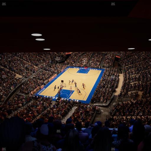 Madison Square Garden - Section 418 Seat View