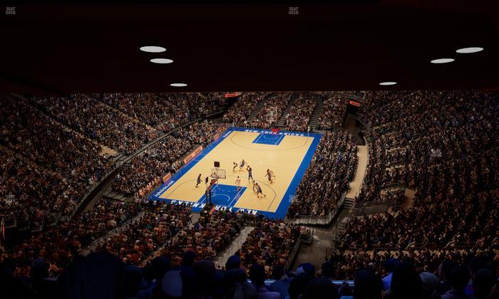 Madison Square Garden - Section 418 Seat View