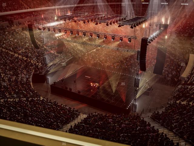 Madison Square Garden - Section 418 Seat View