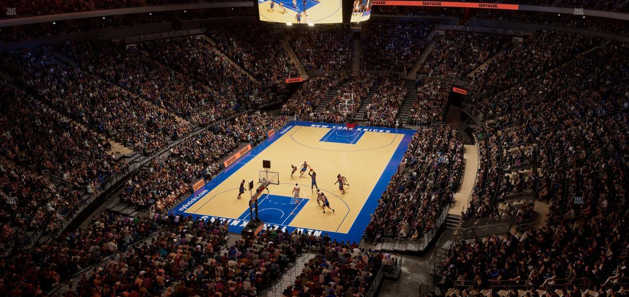 Madison Square Garden - Section 418 Seat View