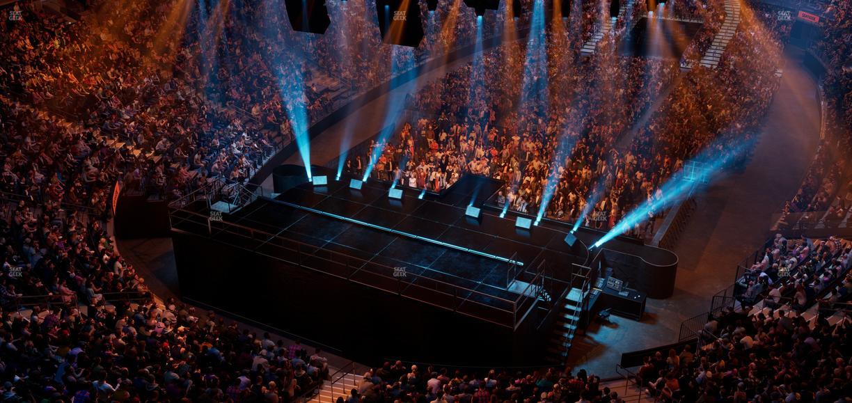 Madison Square Garden - Section 418 Seat View