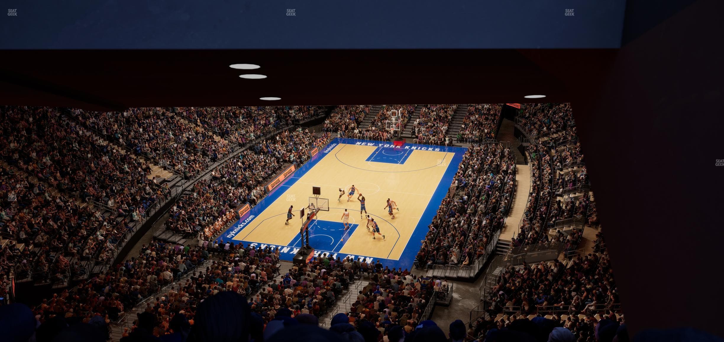 Madison Square Garden - Section 418 Seat View