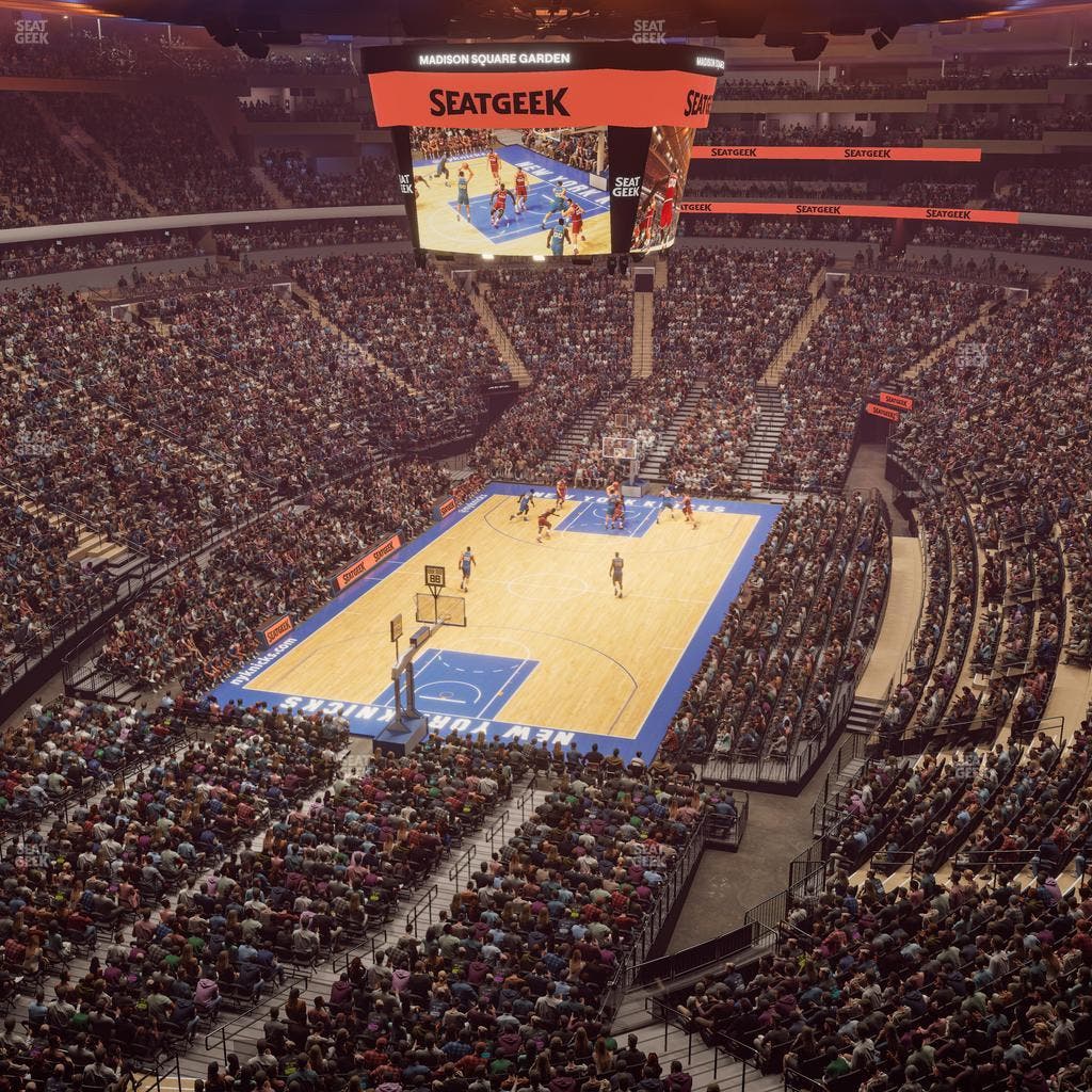 Madison Square Garden - Section 418 Seat View