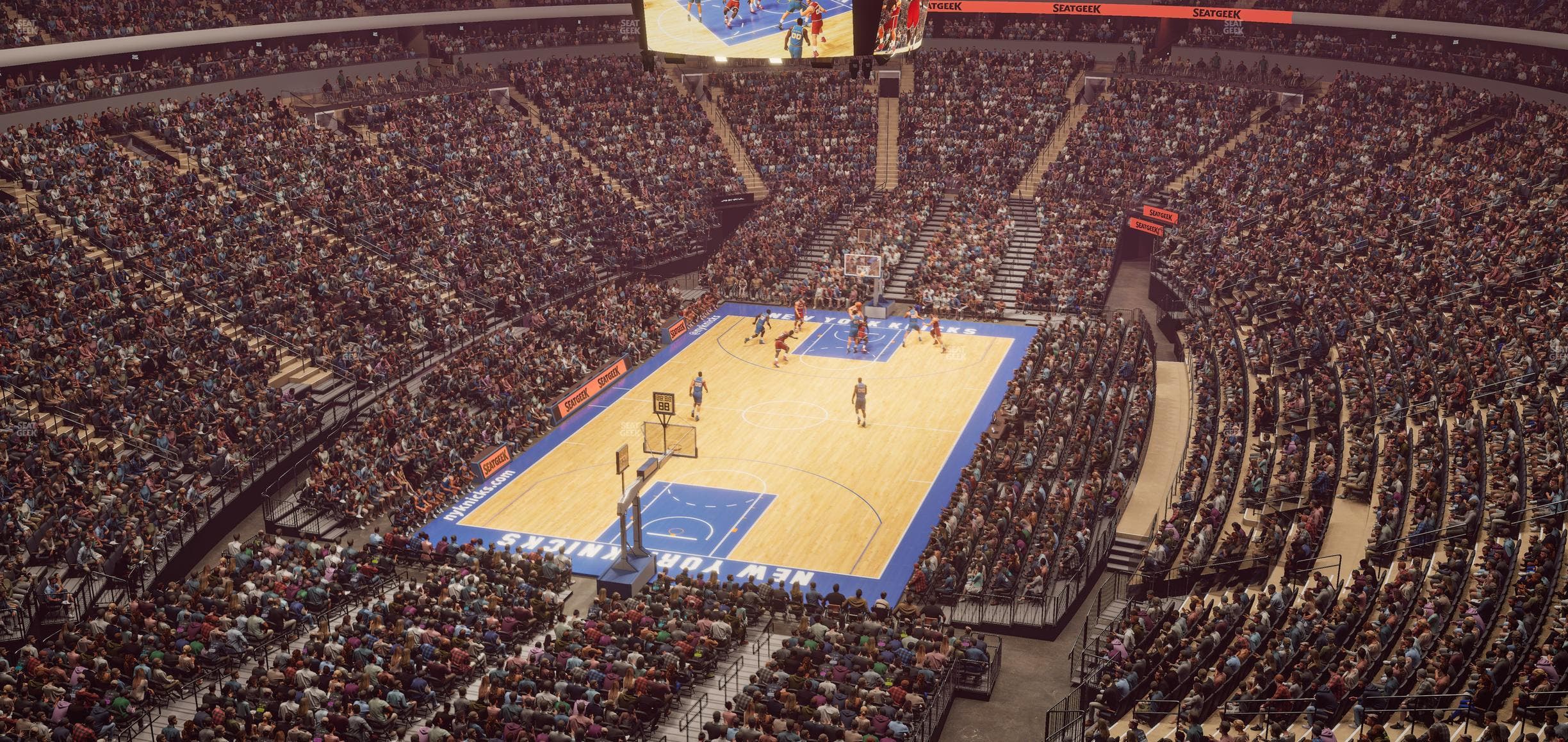 Madison Square Garden - Section 418 Seat View