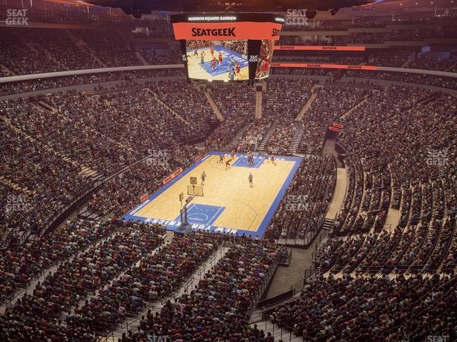Madison Square Garden - Section 418 Seat View