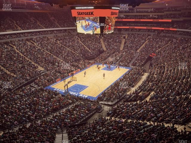 Madison Square Garden - Section 419 Seat View
