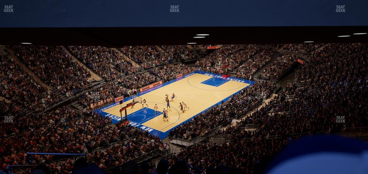Madison Square Garden - Section 420 Seat View