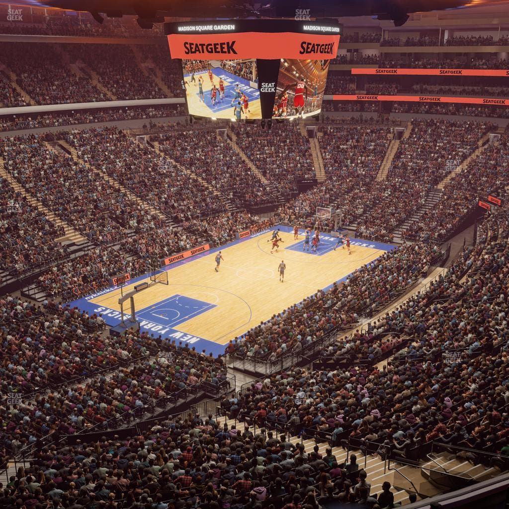 Madison Square Garden - Section 420 Seat View