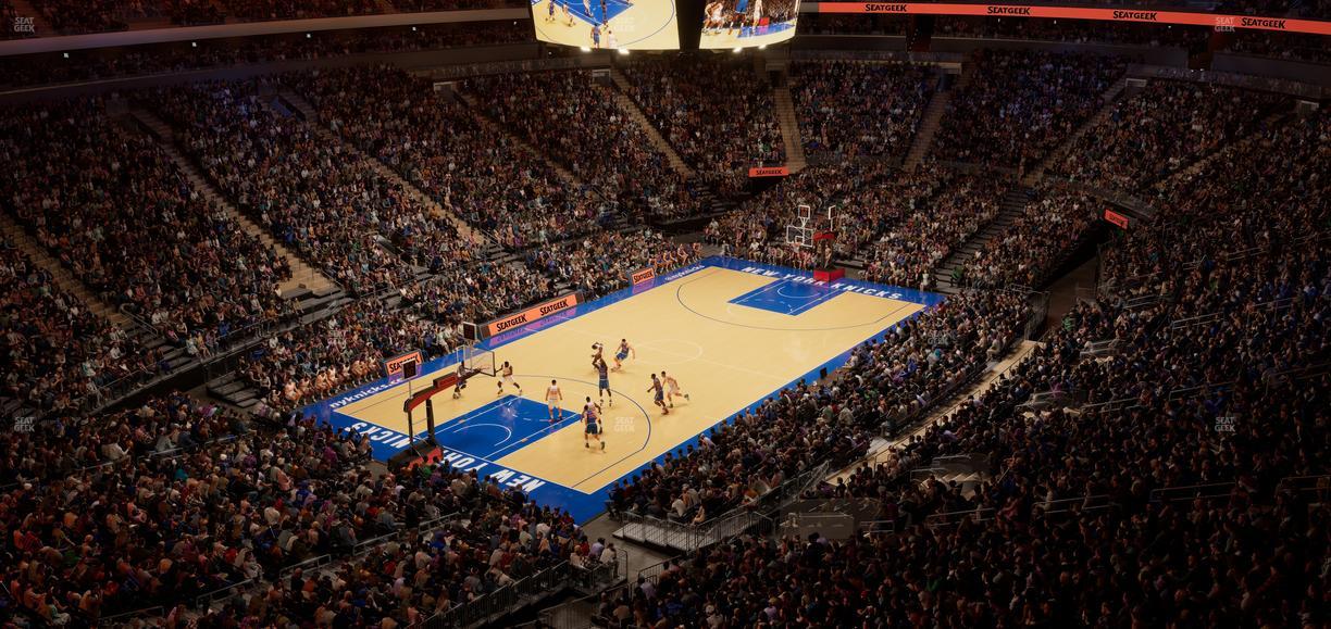 Madison Square Garden - Section 420 Seat View