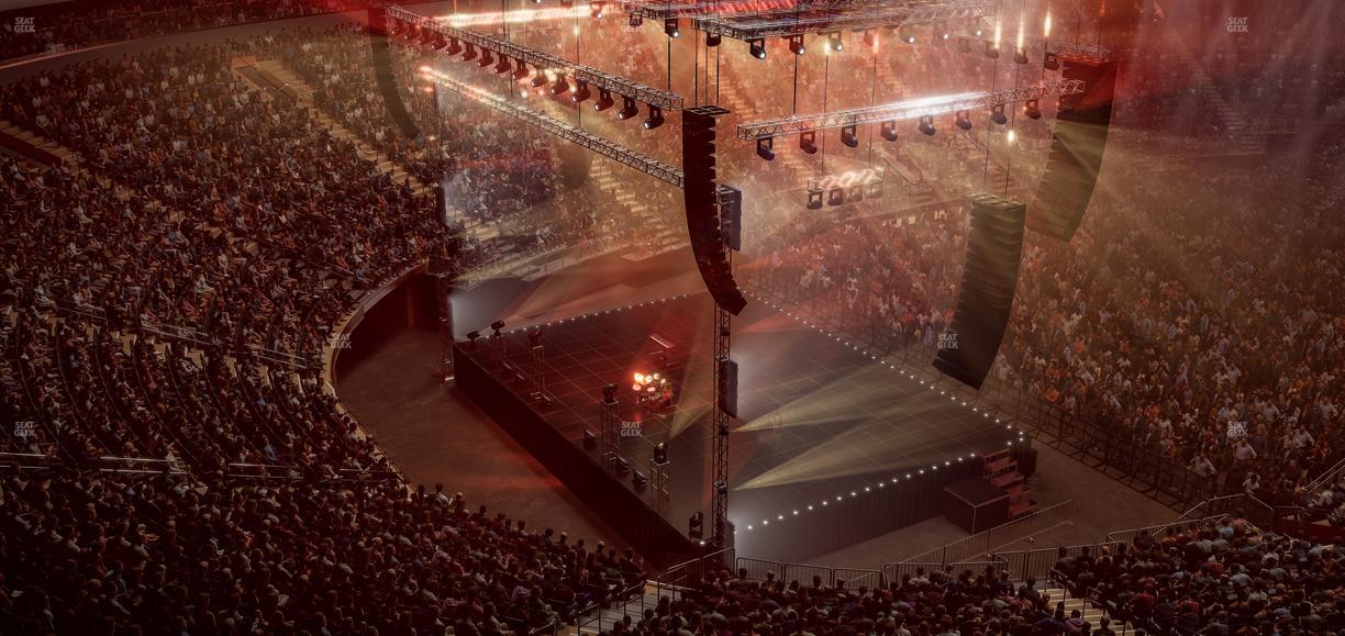 Madison Square Garden - Section 420 Seat View