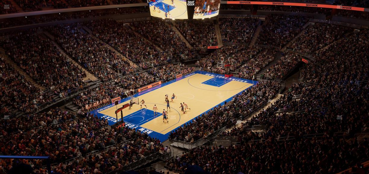 Madison Square Garden - Section 420 Seat View