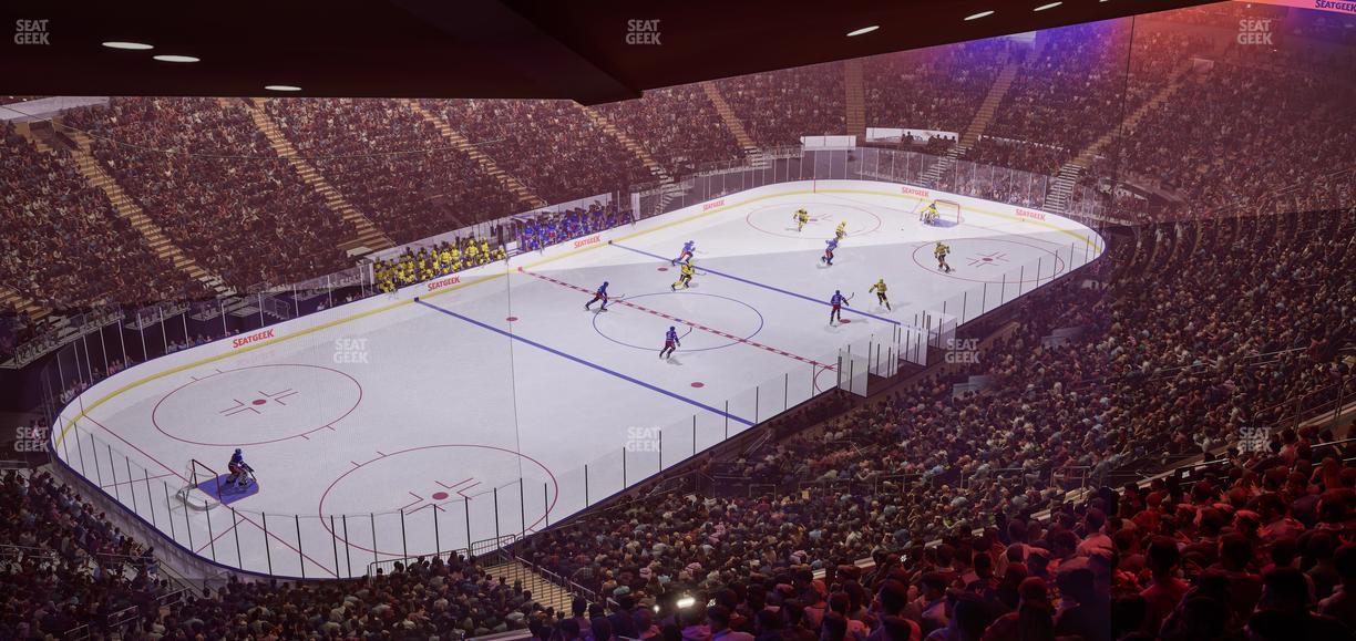 Madison Square Garden - Section 421 Wc Seat View