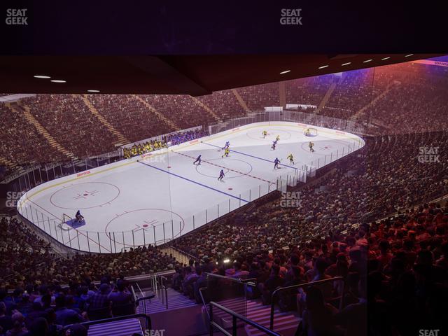 Madison Square Garden - Section 421 Wc Seat View