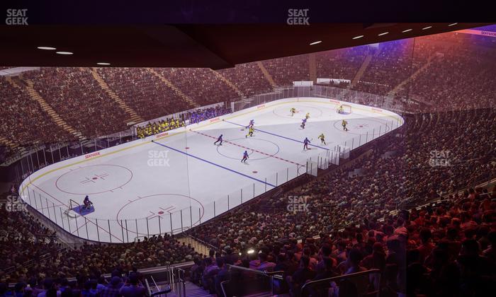 Madison Square Garden - Section 421 Wc Seat View