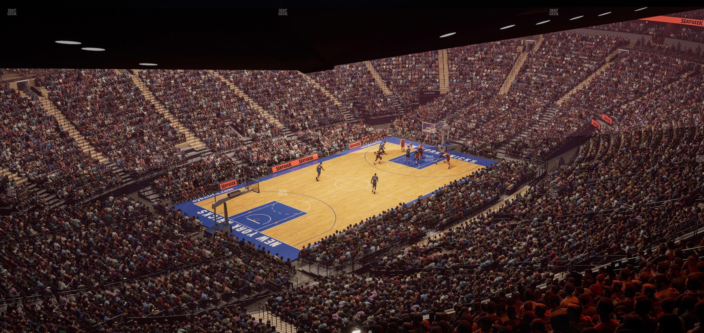 Madison Square Garden - Section 421 Wc Seat View