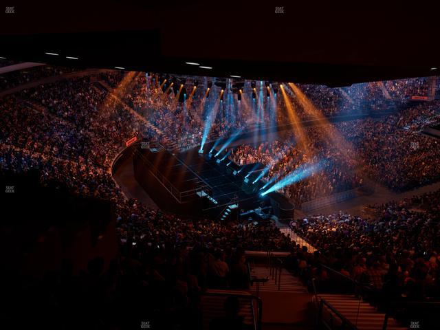 Madison Square Garden - Section 421 Wc Seat View