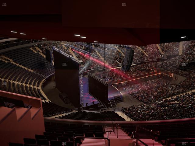 Madison Square Garden - Section 421 Wc Seat View