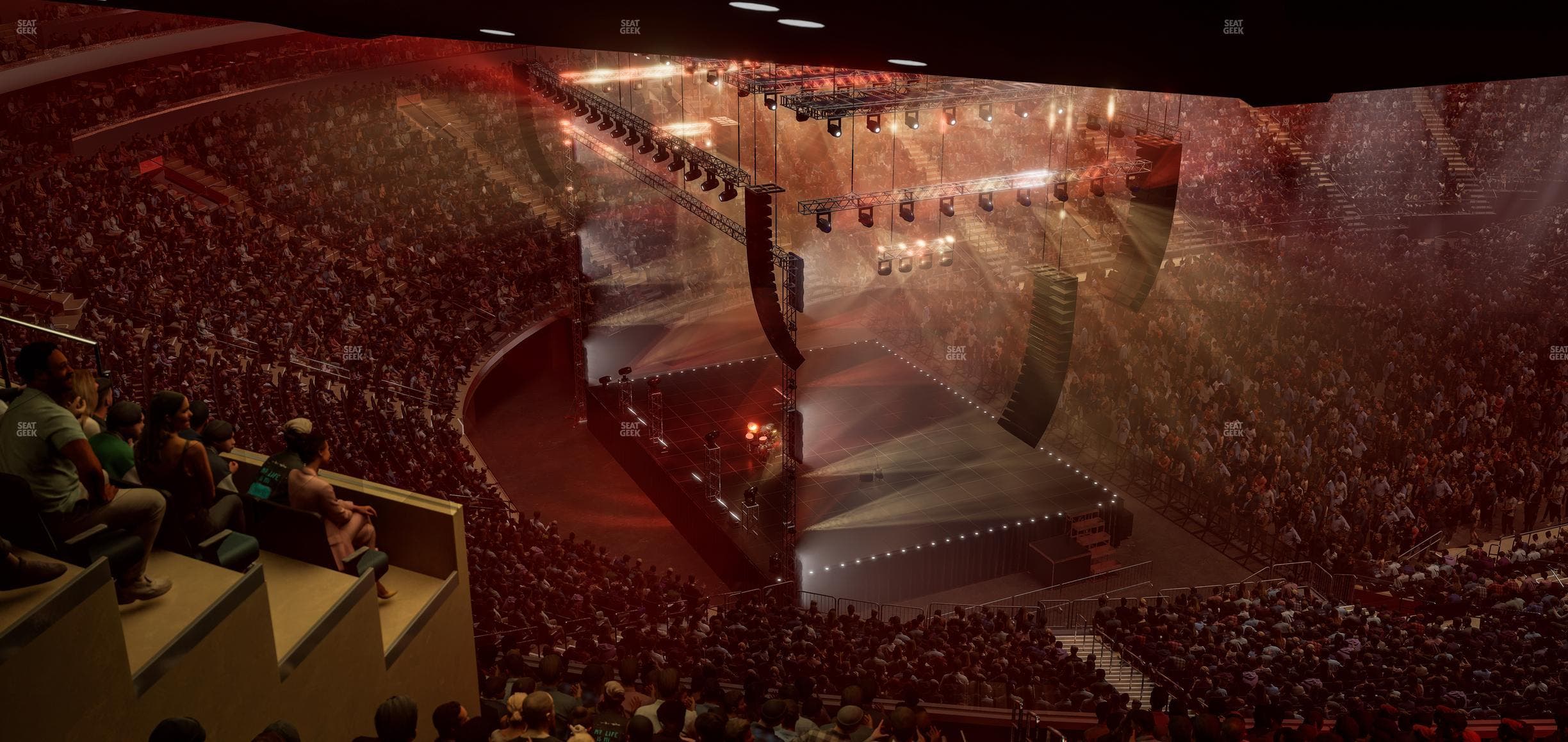 Madison Square Garden - Section 421 Wc Seat View