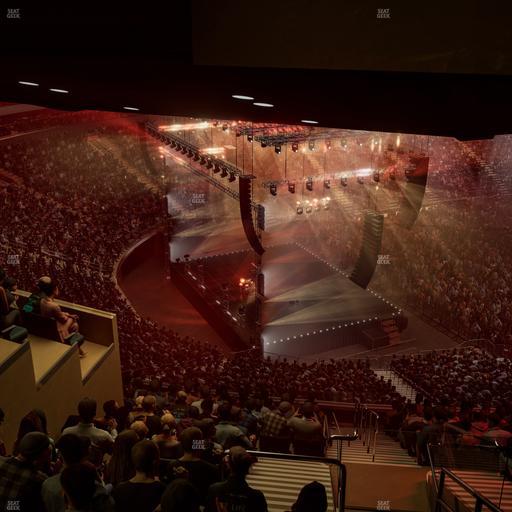 Madison Square Garden - Section 421 Wc Seat View